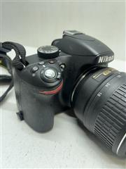 Nikon D3200 Camera with 18-55mm And Carrying Case (Black)